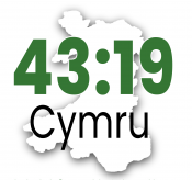 43-19 Cymru